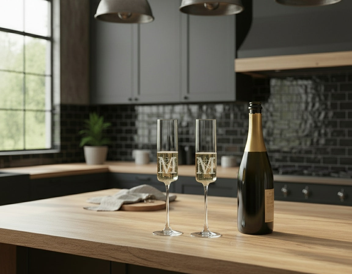 Champagne Flutes (Set of 2)