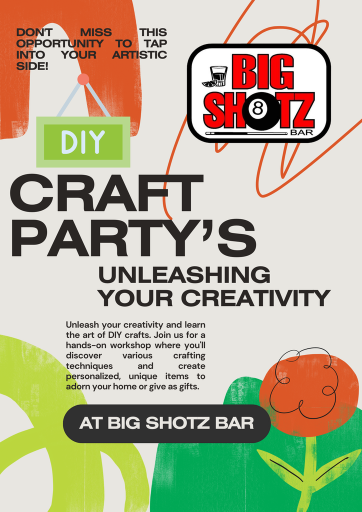 Craft Night at Big Shotz Bar - Montague, MI