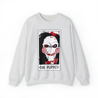 The Puppet Tarot Card Crewneck Sweatshirt
