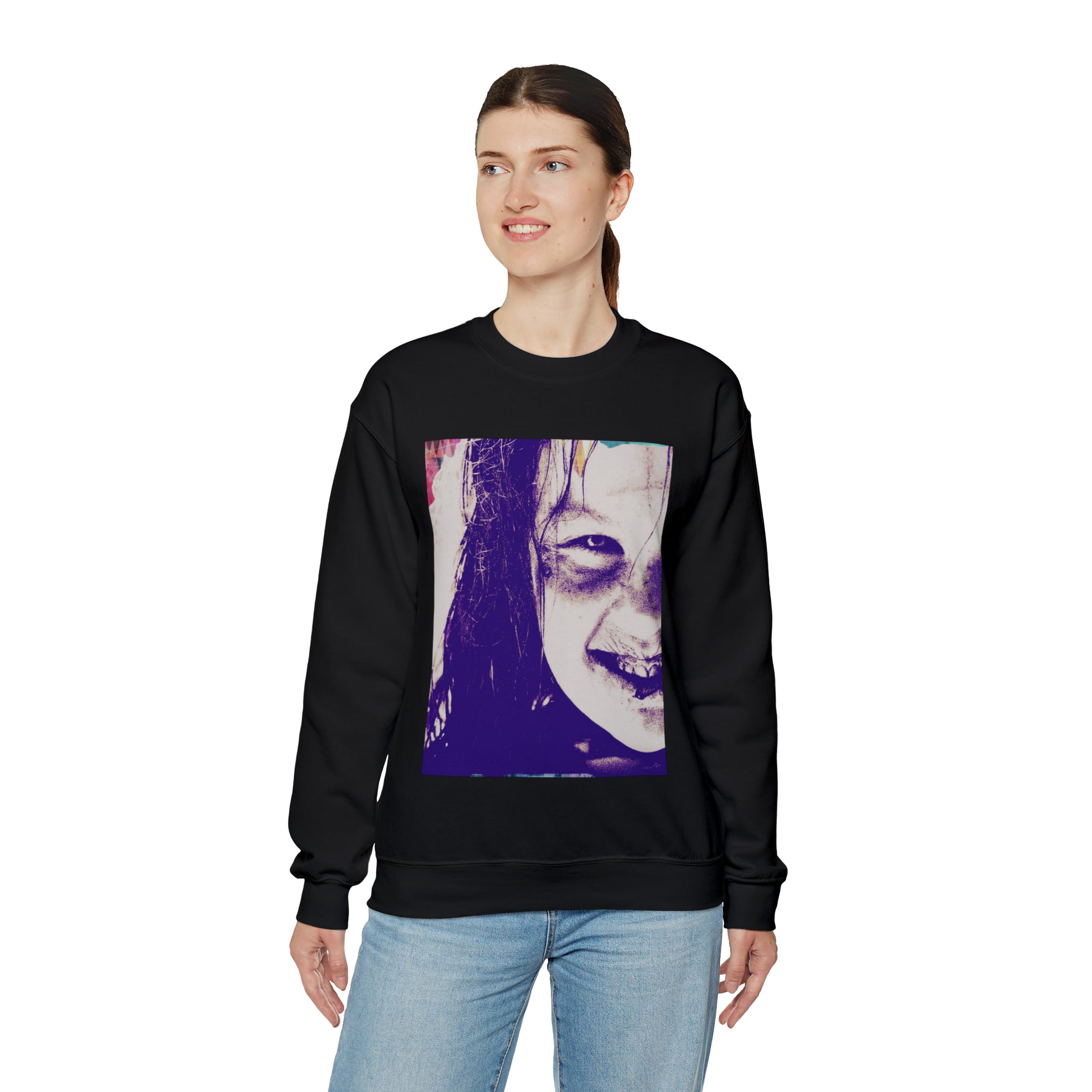 Exorcist Crewneck Sweatshirt (Purple Variant)