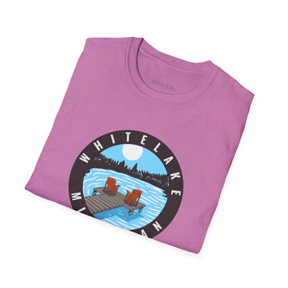 White Lake Dock | Unisex Softstyle T-Shirt
