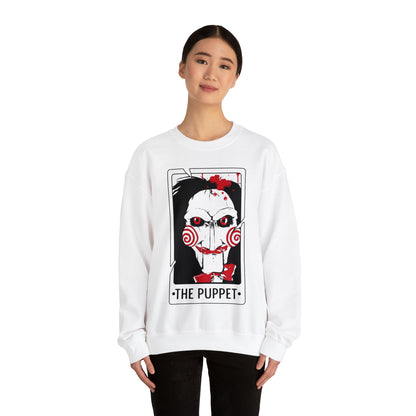 The Puppet Tarot Card Crewneck Sweatshirt