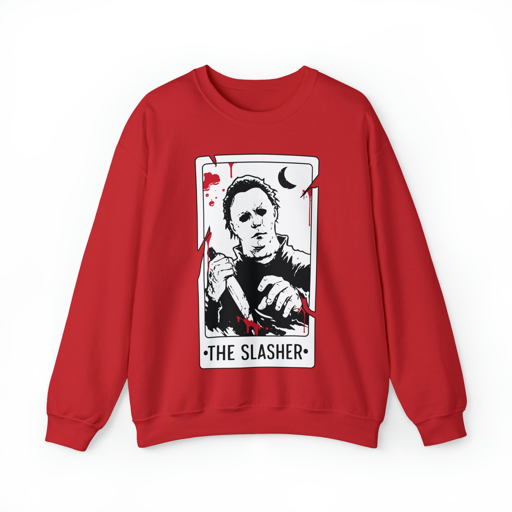 The Slasher Tarot Card Crewneck Sweatshirt