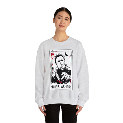 The Slasher Tarot Card Crewneck Sweatshirt