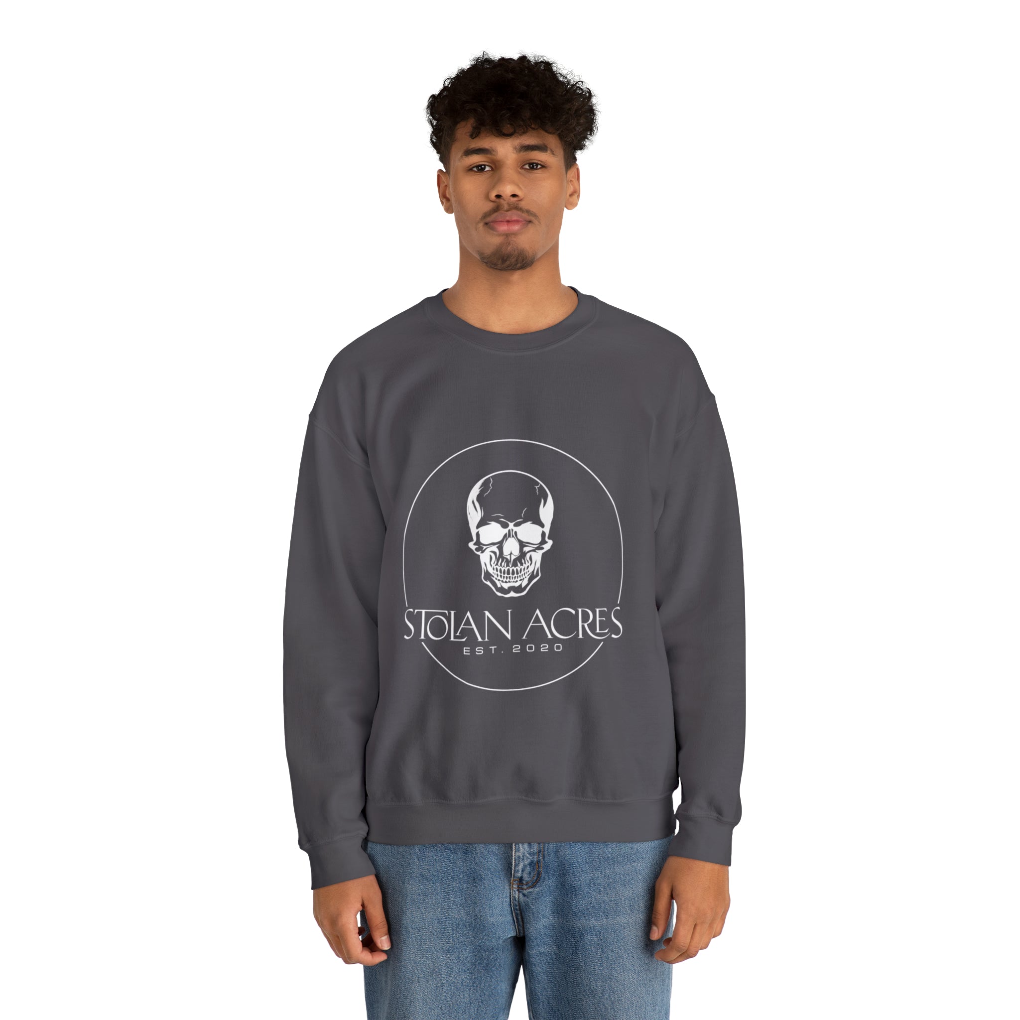 Stolan Acres Skull Crewneck Sweatshirt