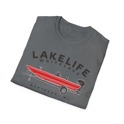 White Lake Fishing | Unisex Softstyle T-Shirt