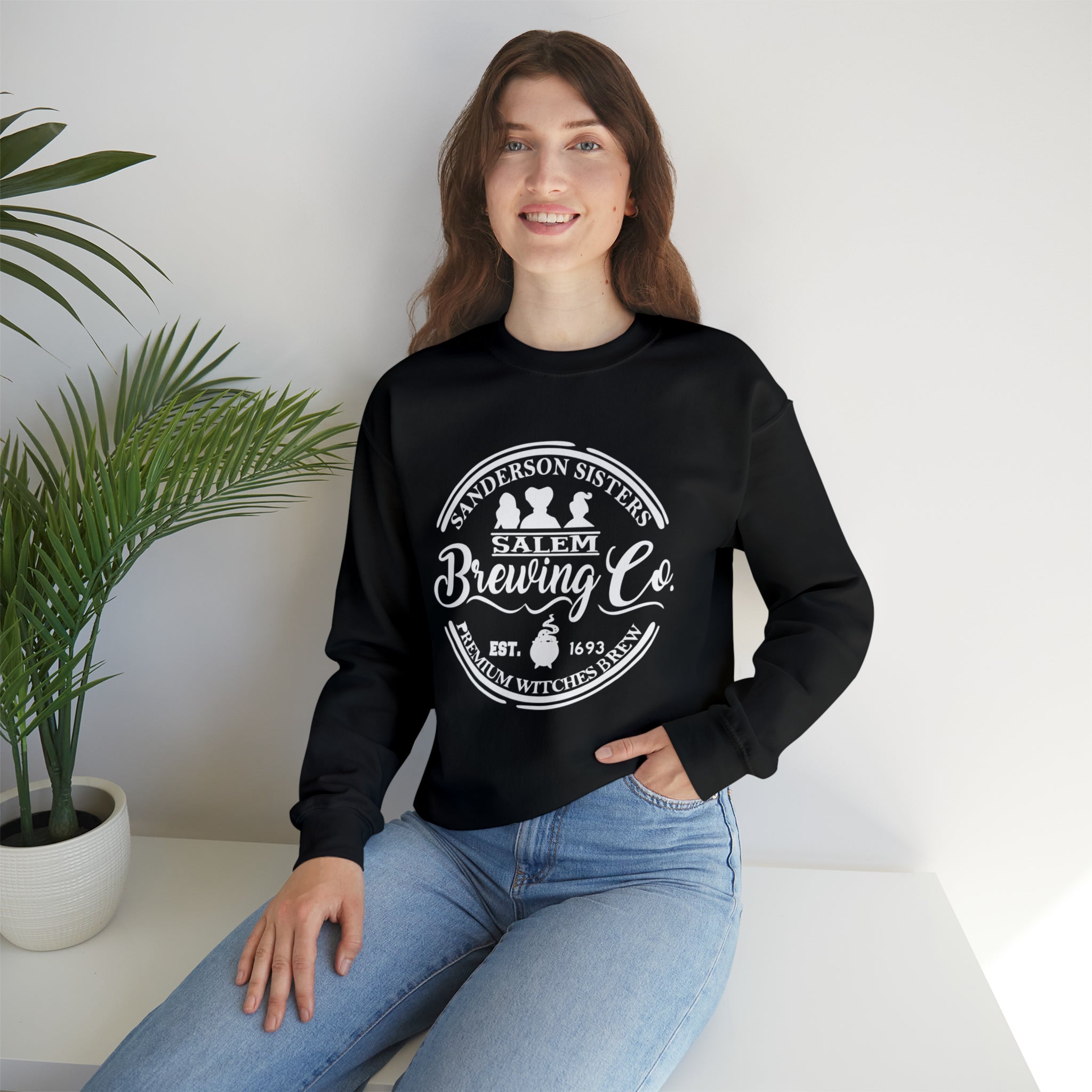 Sanderson Sisters Salem Brewing Co. Crewneck Sweatshirt