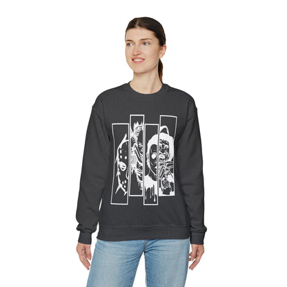 Horror Movie Friends Crewneck Sweatshirt