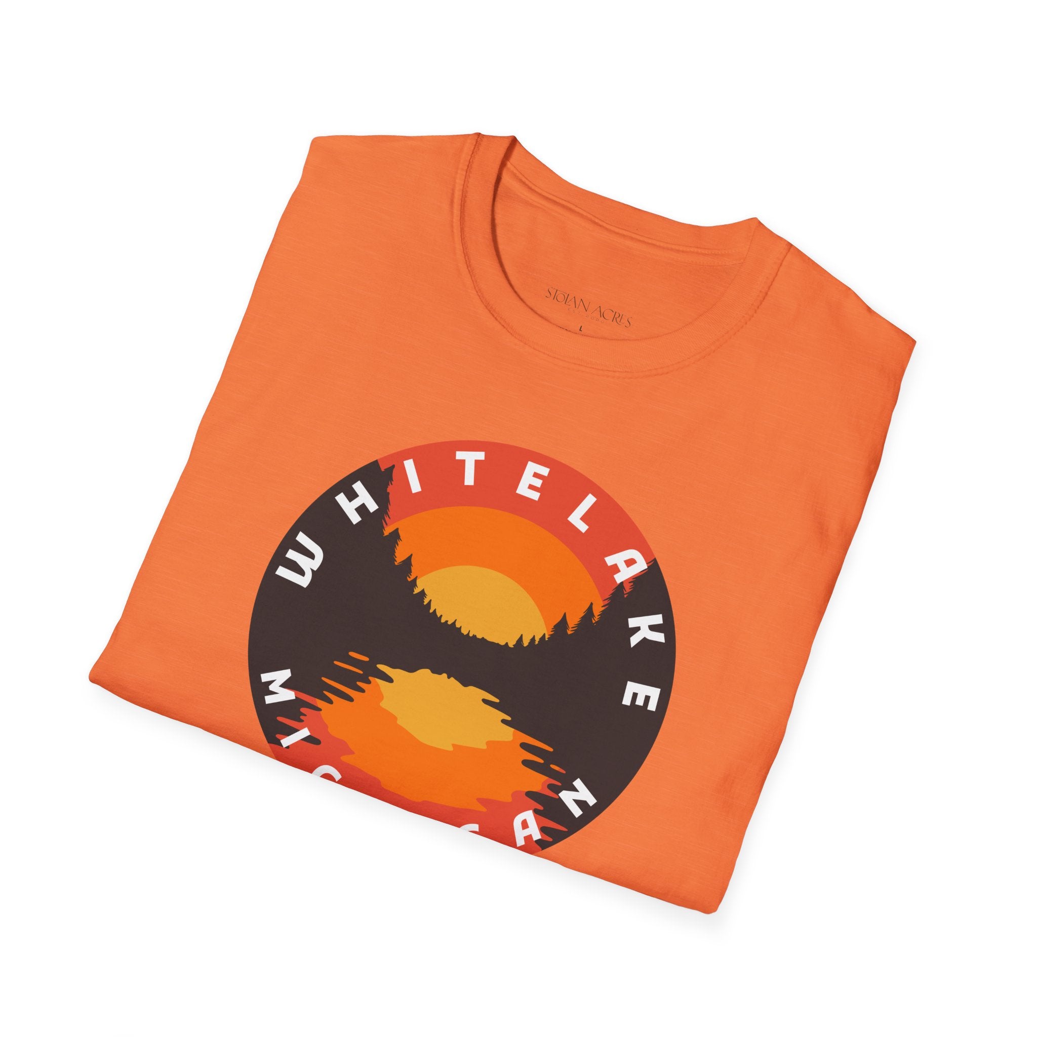 White Lake Reflections | Unisex Softstyle T-Shirt