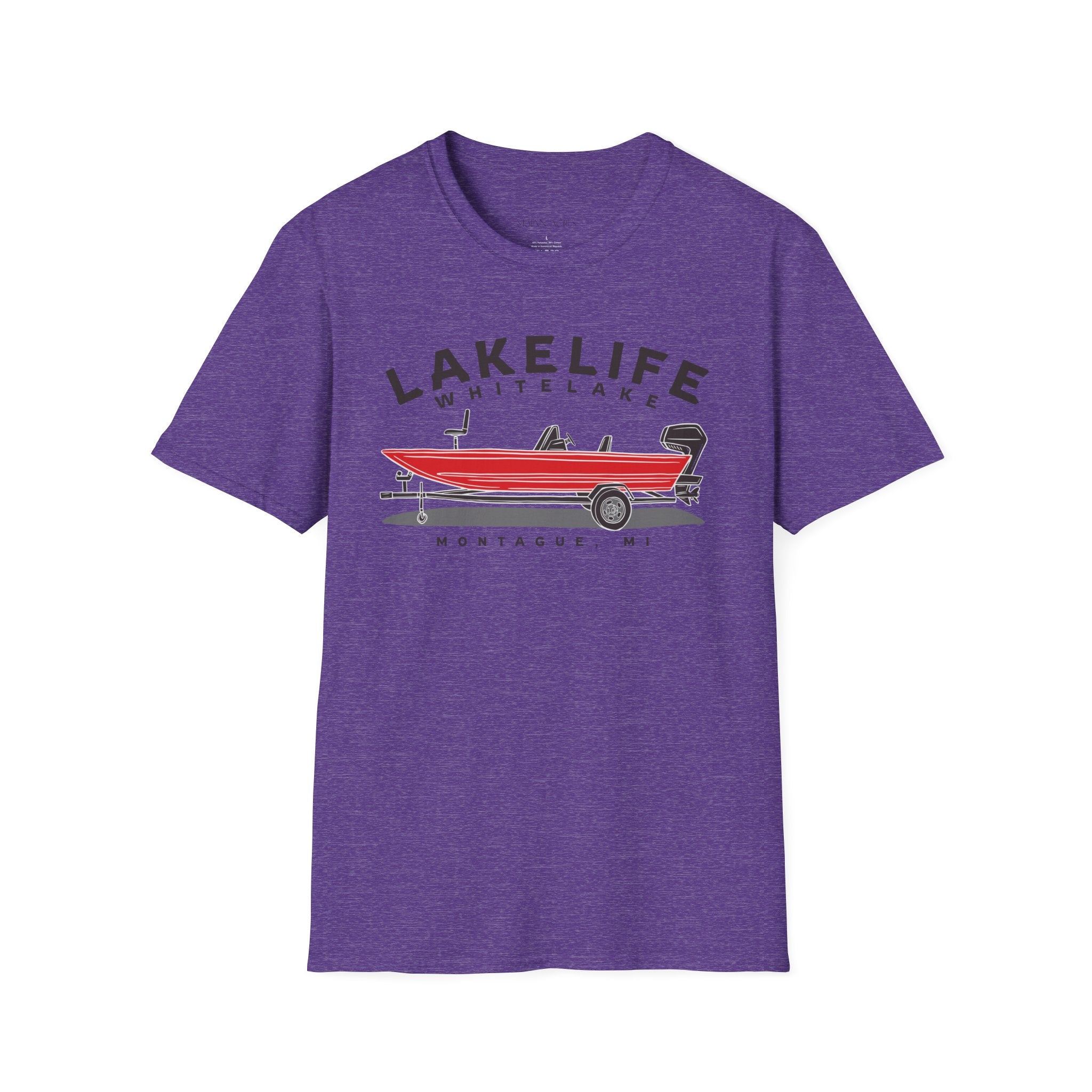 White Lake Fishing | Unisex Softstyle T-Shirt