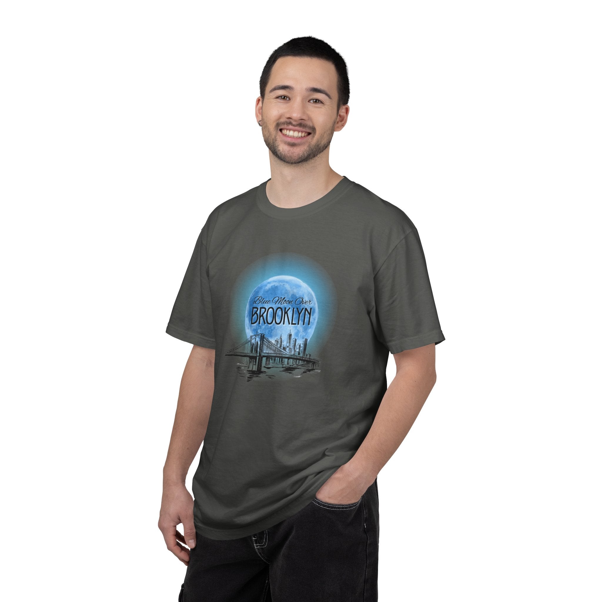 Blue Moon Over Brooklyn Tee – Made for Late Nights & Slow Mornings