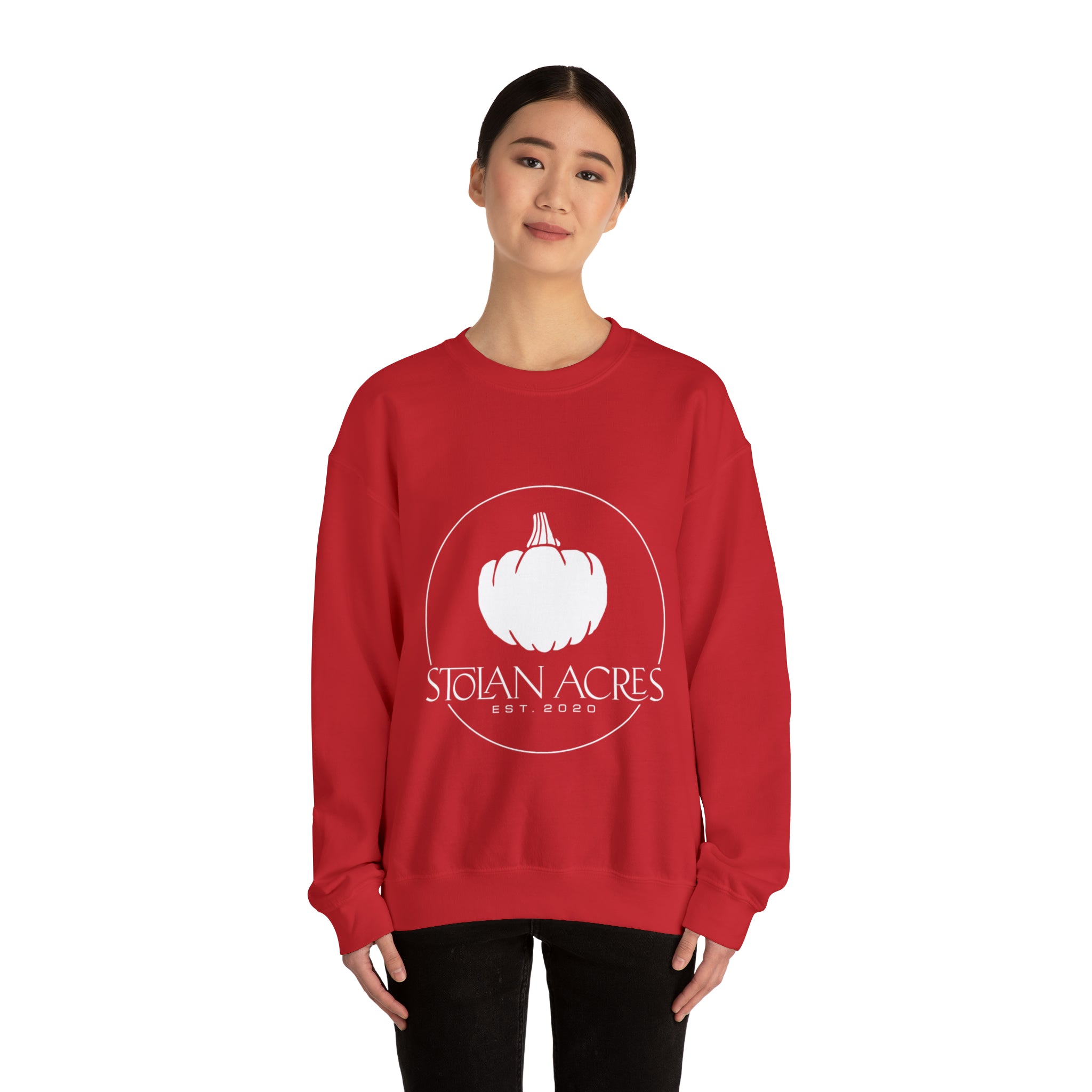 Stolan Acres Pumpkin Crewneck Sweatshirt