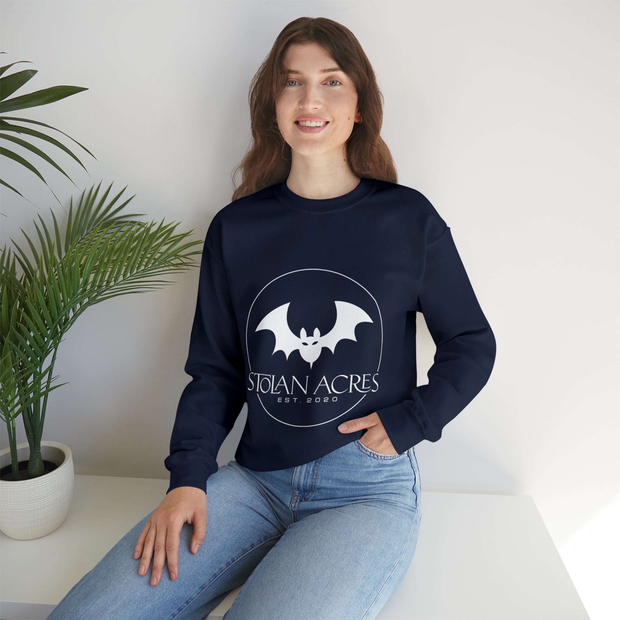 Stolan Acres Bat Crewneck Sweatshirt