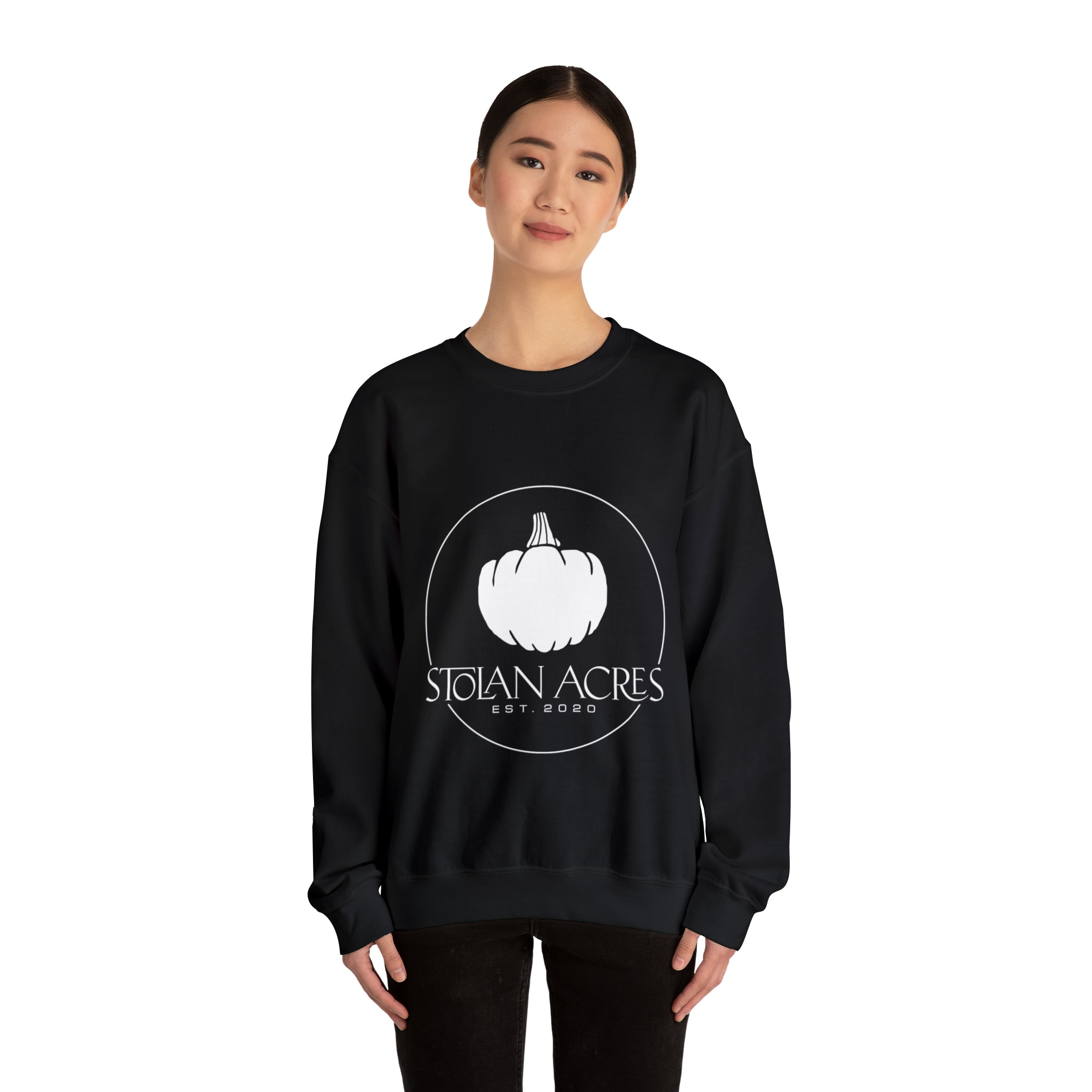 Stolan Acres Pumpkin Crewneck Sweatshirt