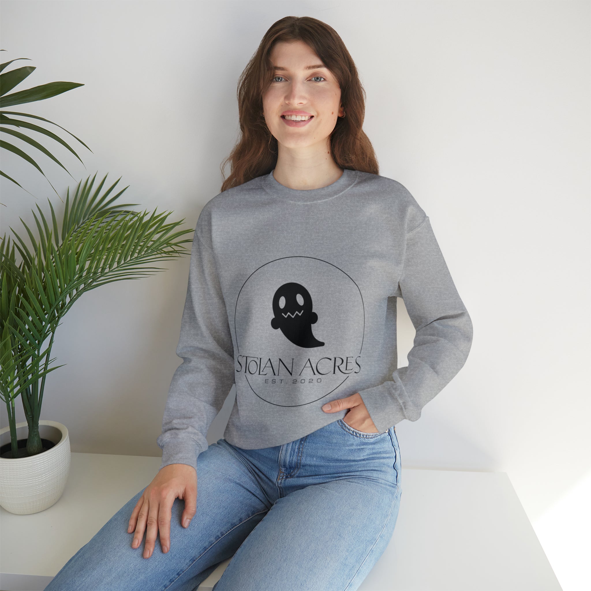 Stolan Acres Ghost Crewneck Sweatshirt