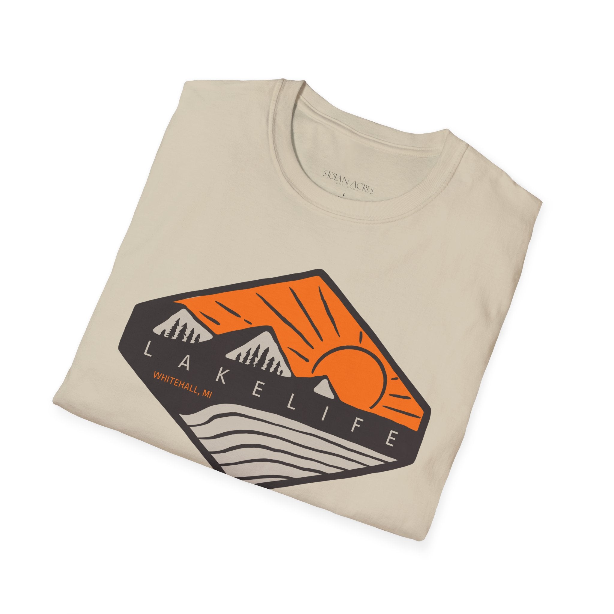 Orange Bluffs | Unisex Softstyle T-Shirt