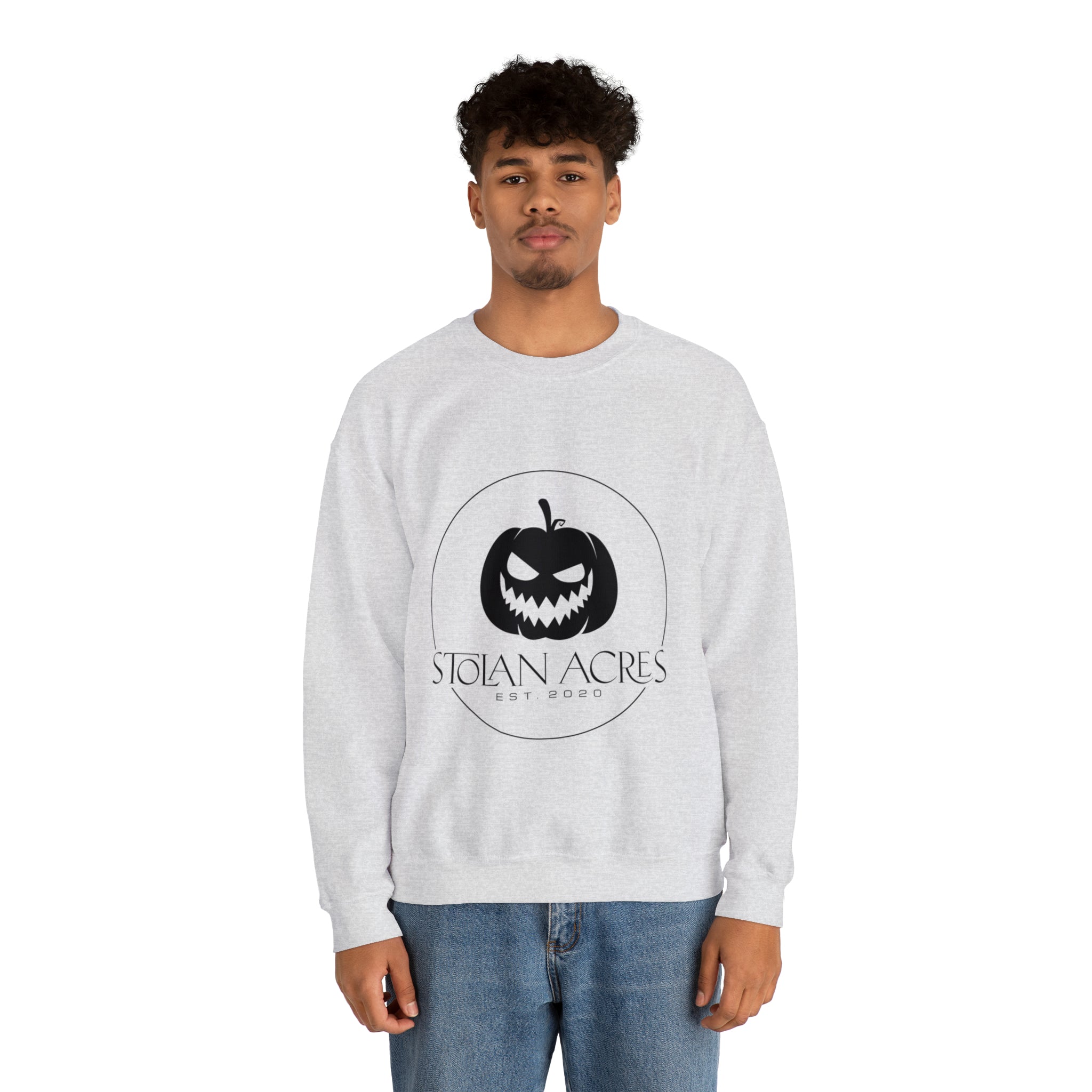 Stolan Acres Jack-O-Lantern Crewneck Sweatshirt
