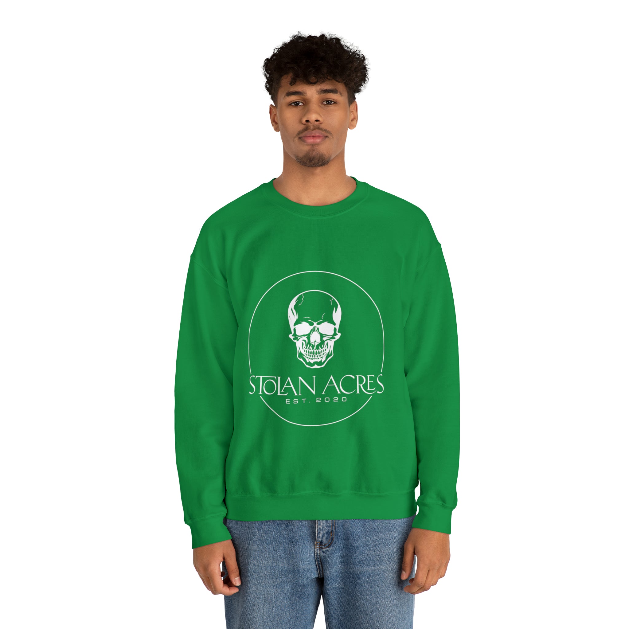 Stolan Acres Skull Crewneck Sweatshirt