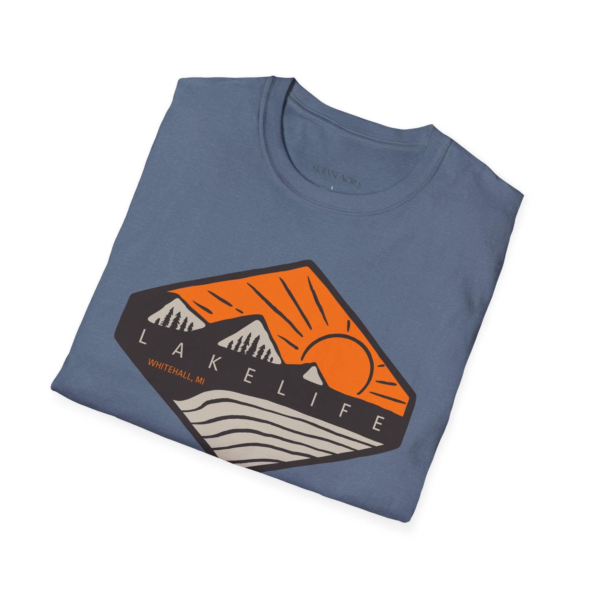 Orange Bluffs | Unisex Softstyle T-Shirt