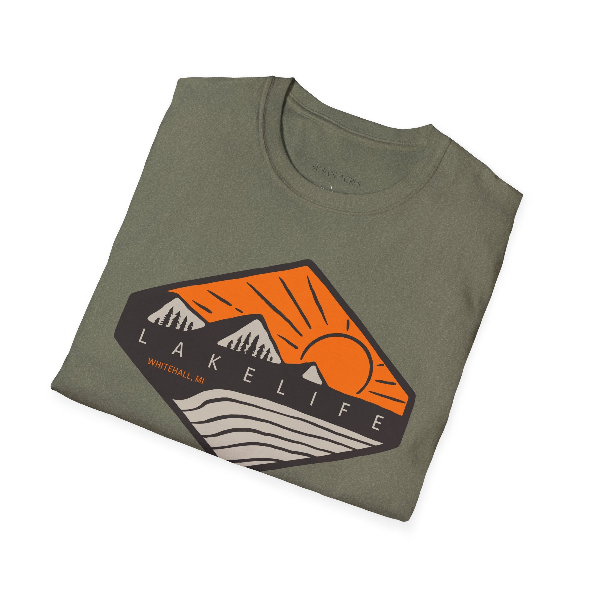 Orange Bluffs | Unisex Softstyle T-Shirt