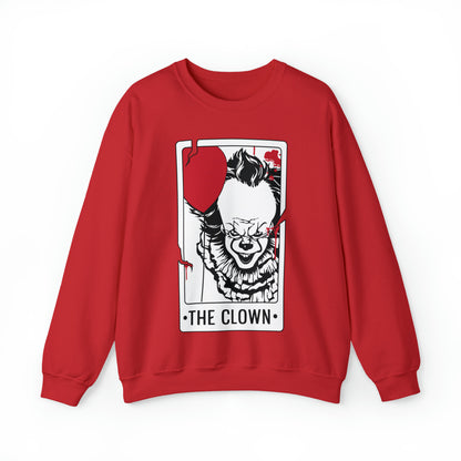 The Clown Tarot Card Crewneck Sweatshirt