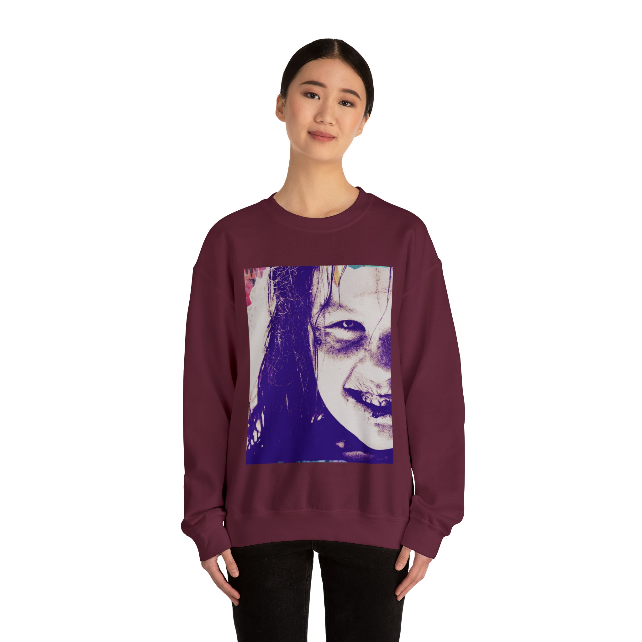 Exorcist Crewneck Sweatshirt (Purple Variant)