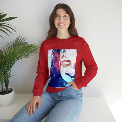 Exorcist Crewneck Sweatshirt (Pink and Navy Variant)