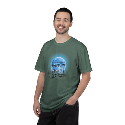 Blue Moon Over Brooklyn Tee – Made for Late Nights & Slow Mornings