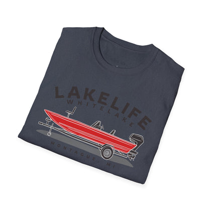 White Lake Fishing | Unisex Softstyle T-Shirt