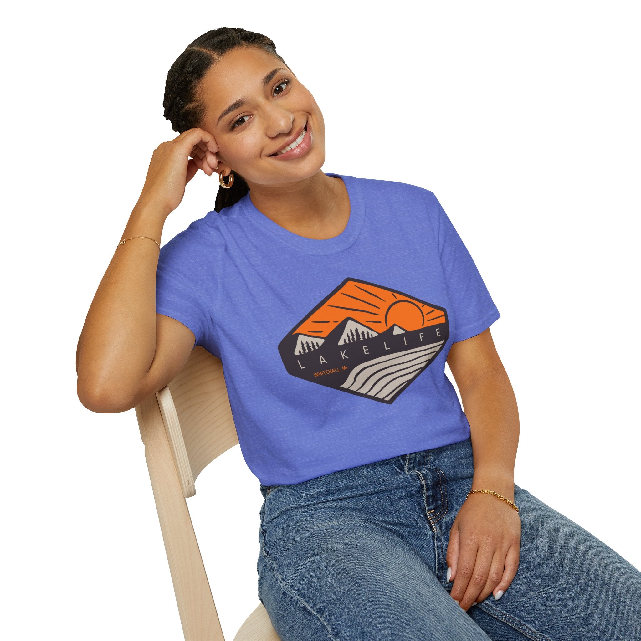 Orange Bluffs | Unisex Softstyle T-Shirt