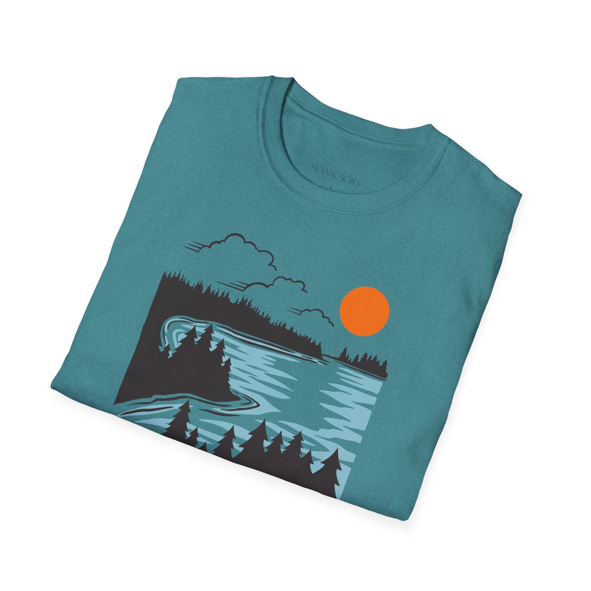 White Lake | Unisex Softstyle T-Shirt