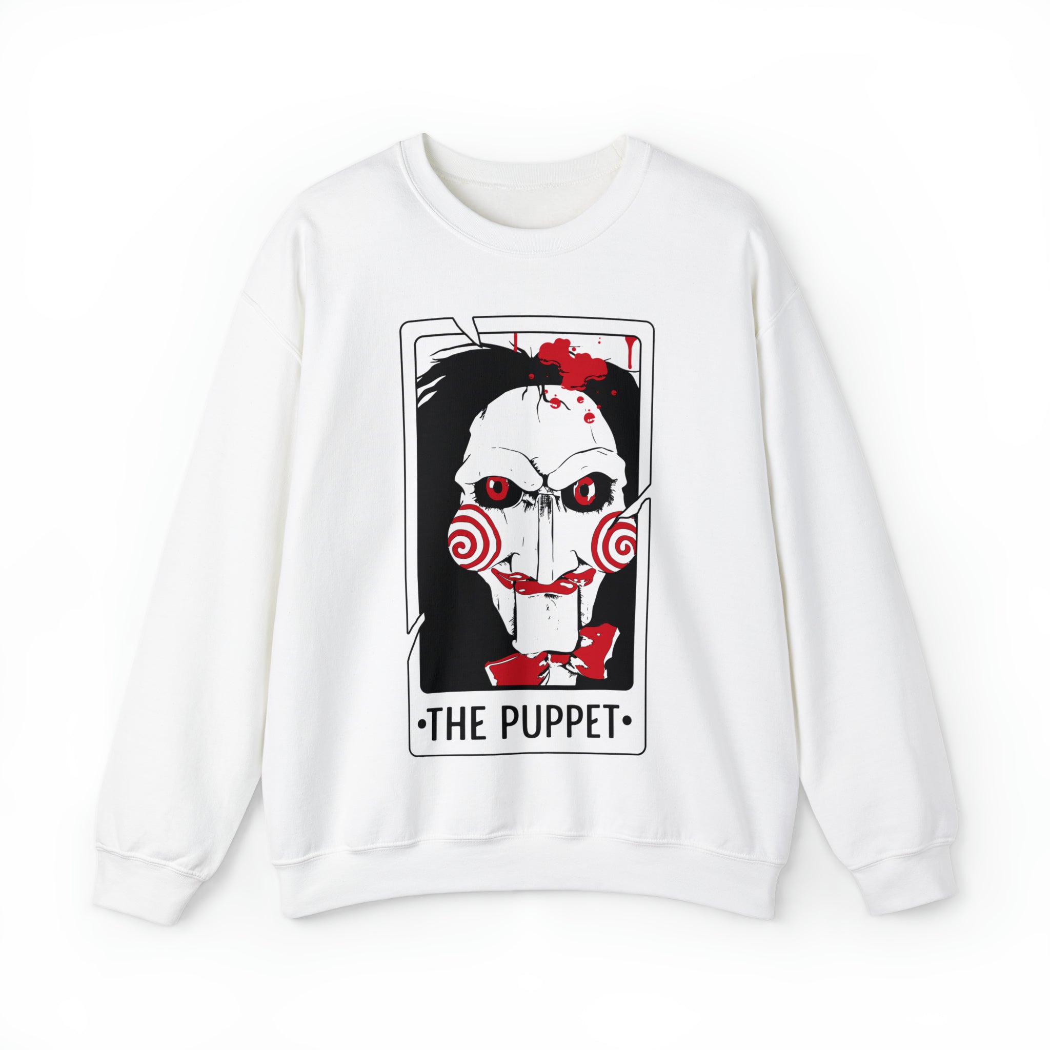 The Puppet Tarot Card Crewneck Sweatshirt