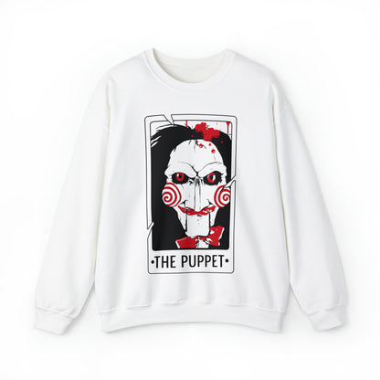 The Puppet Tarot Card Crewneck Sweatshirt