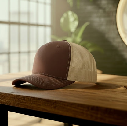 Richardson 112 Leather Patch Hat