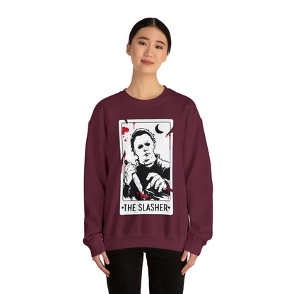 The Slasher Tarot Card Crewneck Sweatshirt