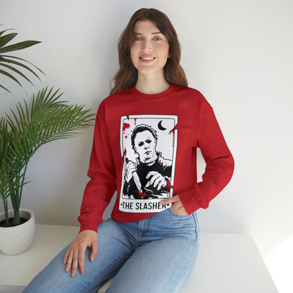 The Slasher Tarot Card Crewneck Sweatshirt