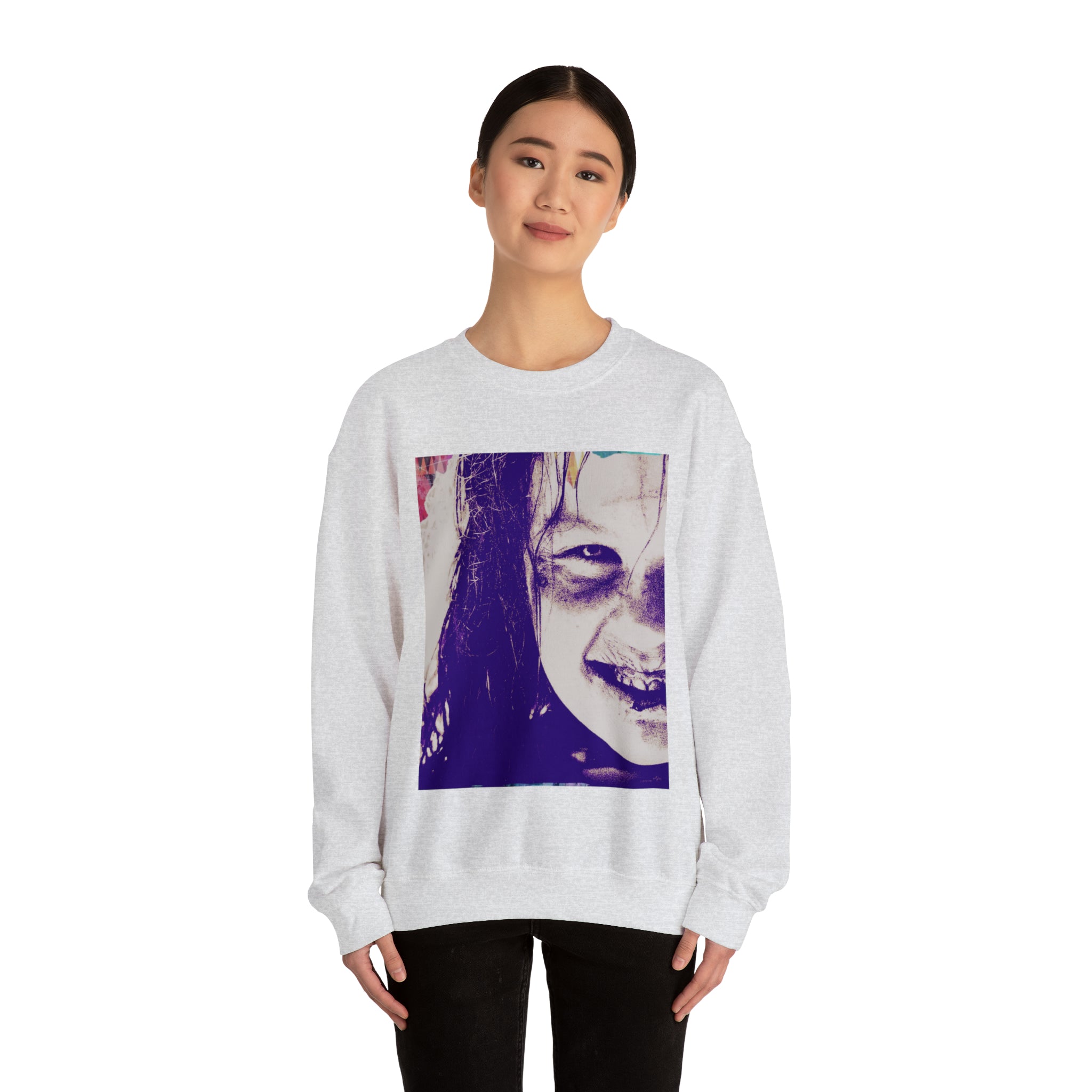 Exorcist Crewneck Sweatshirt (Purple Variant)