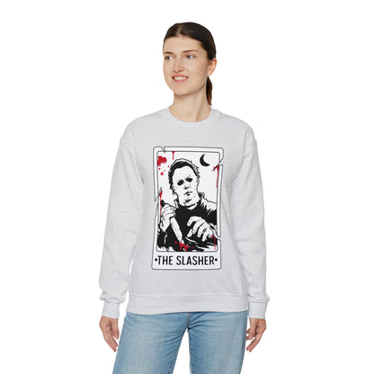 The Slasher Tarot Card Crewneck Sweatshirt