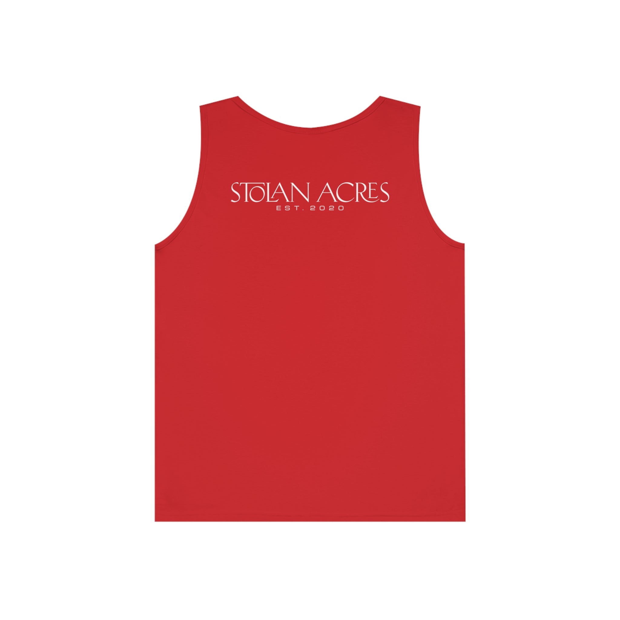 Stolan Acres II (White)  | Unisex Heavy Cotton Tank Top