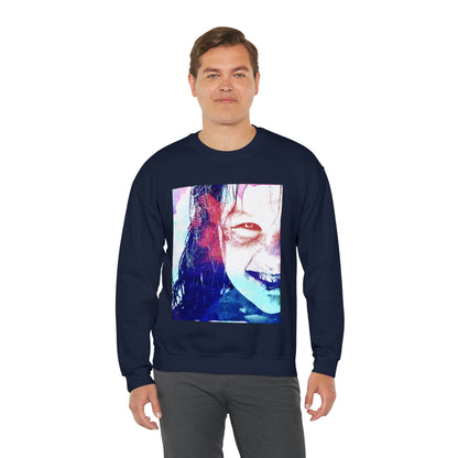 Exorcist Crewneck Sweatshirt (Pink and Navy Variant)