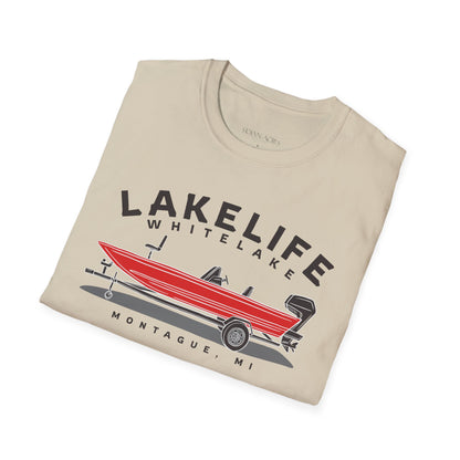 White Lake Fishing | Unisex Softstyle T-Shirt