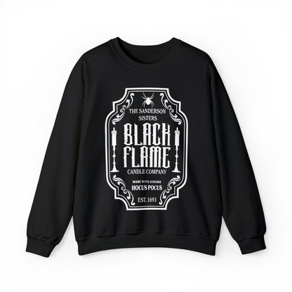 Sanderson Sisters Black Flame Candle Co Crewneck Sweatshirt