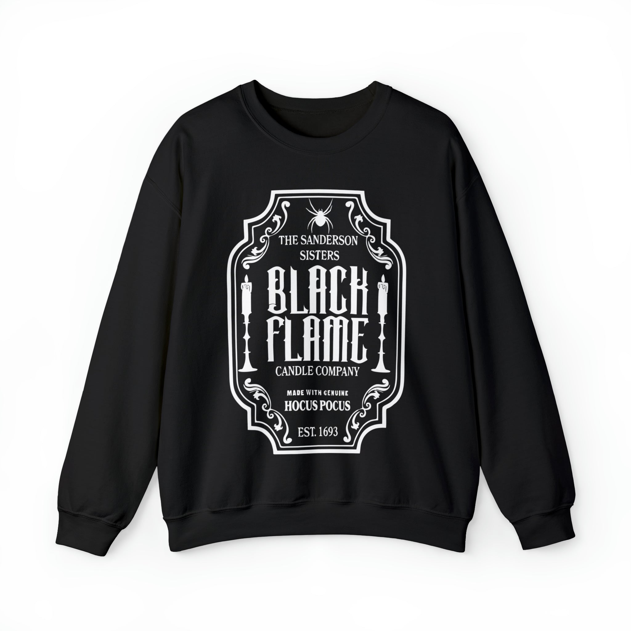 Sanderson Sisters Black Flame Candle Co Crewneck Sweatshirt