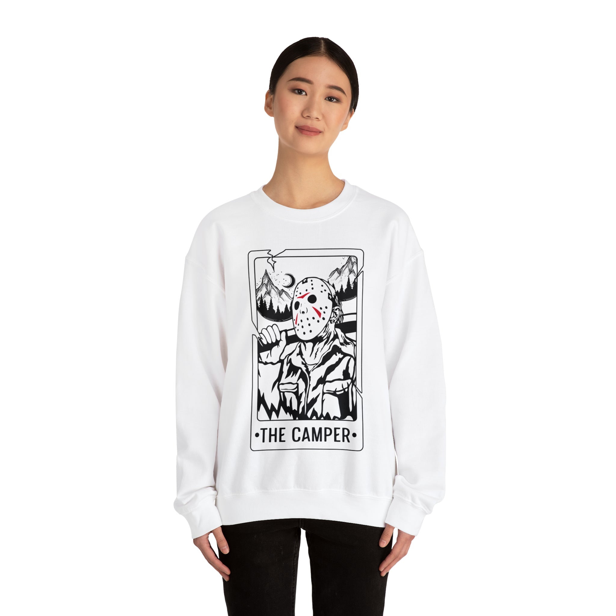 The Camper Tarot Card Crewneck Sweatshirt