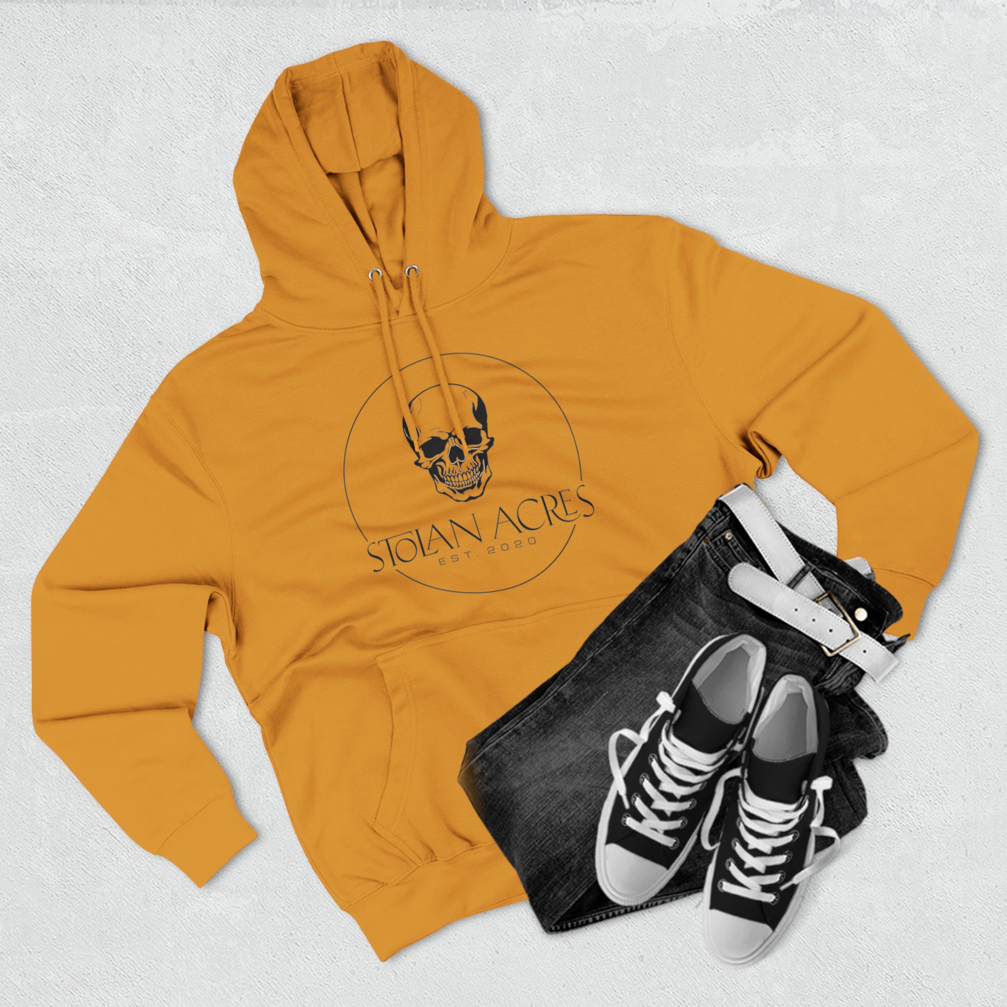 Stolan Acres Skull Hoodie