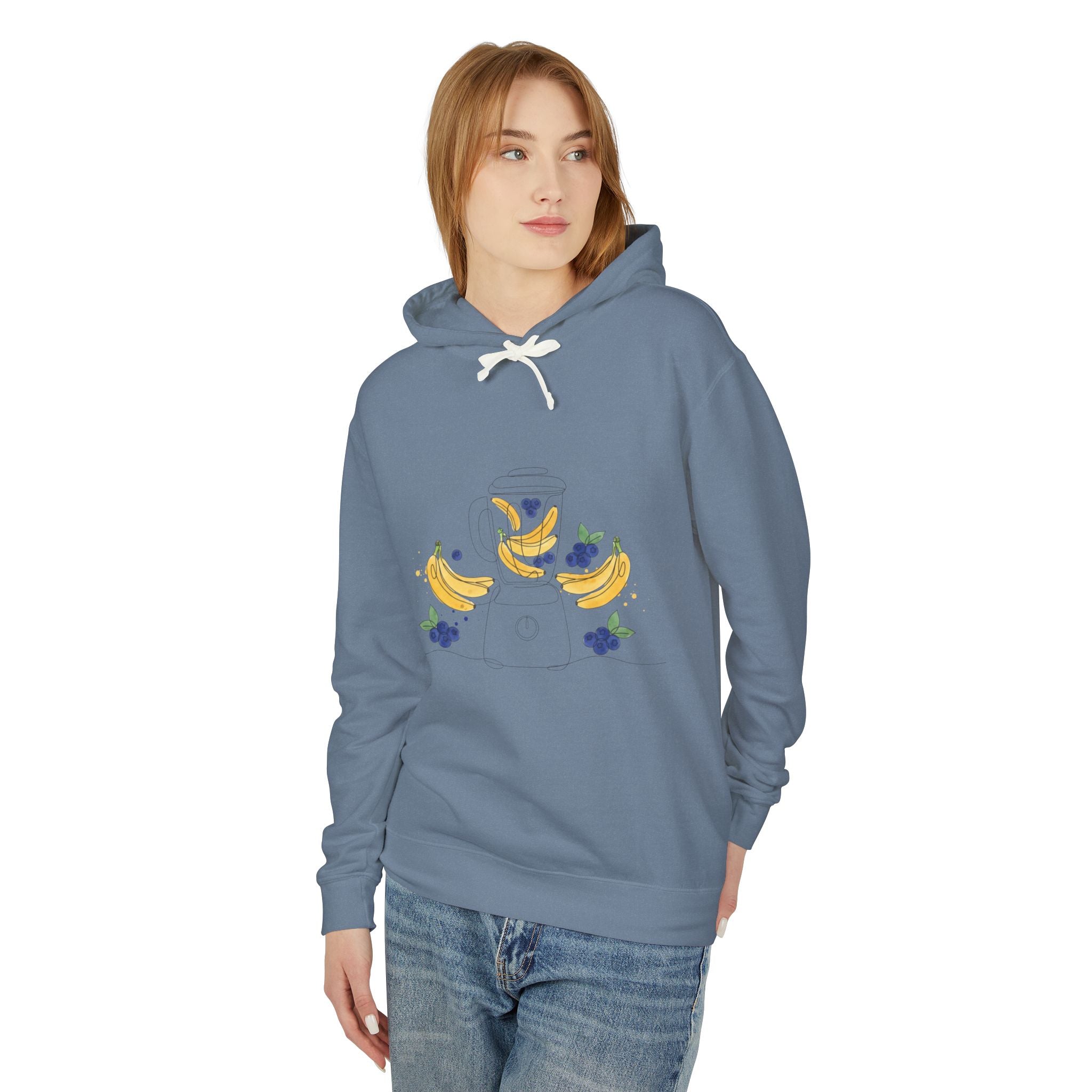 Blueberry Banana Smoothie | Lightweight Cozy Hood