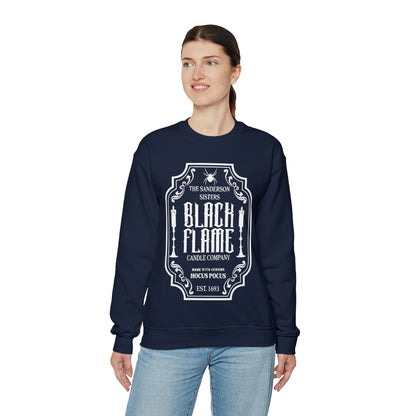 Sanderson Sisters Black Flame Candle Co Crewneck Sweatshirt