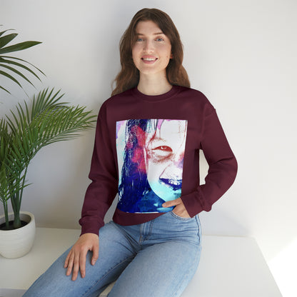 Exorcist Crewneck Sweatshirt (Pink and Navy Variant)