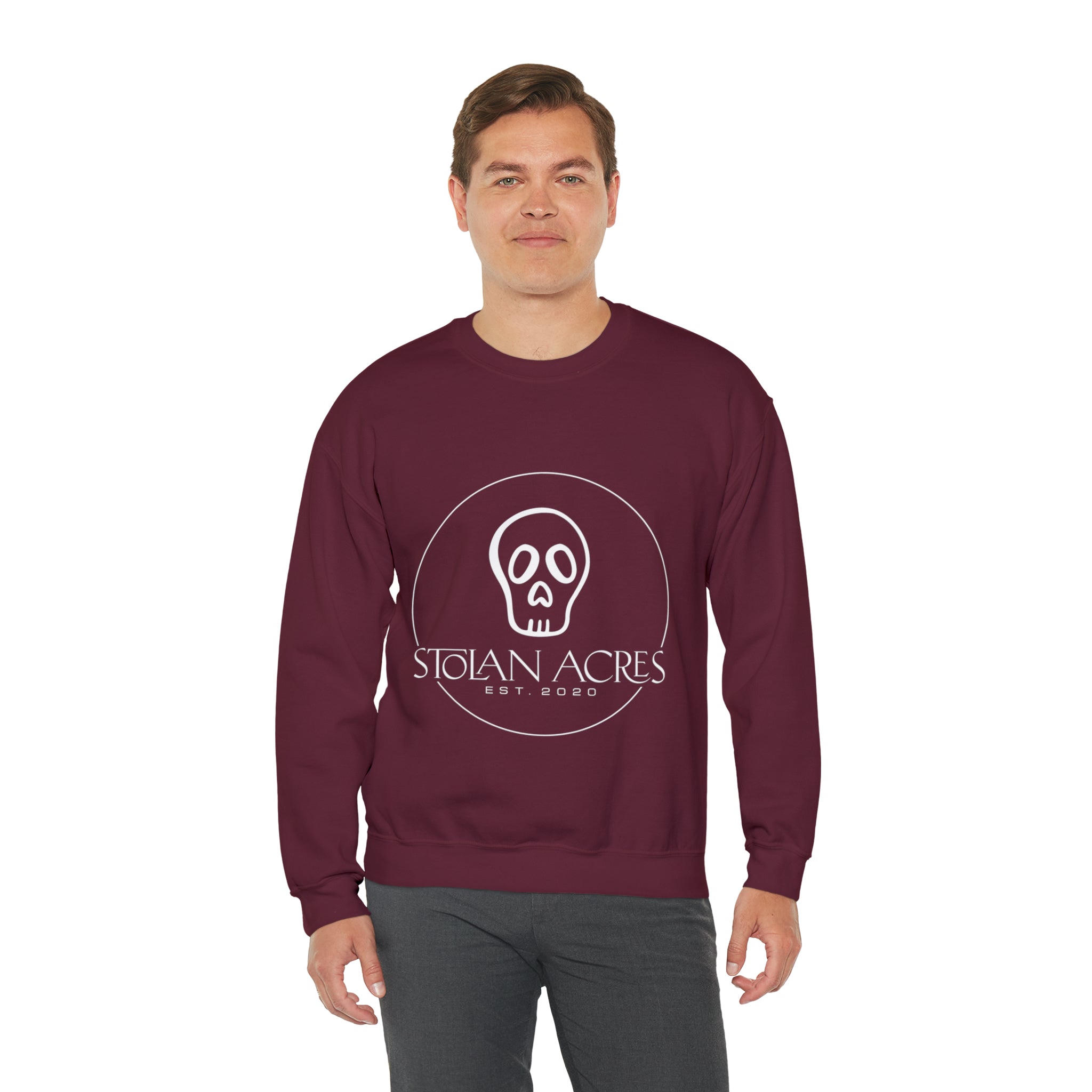Stolan Acres Skull Crewneck Sweatshirt