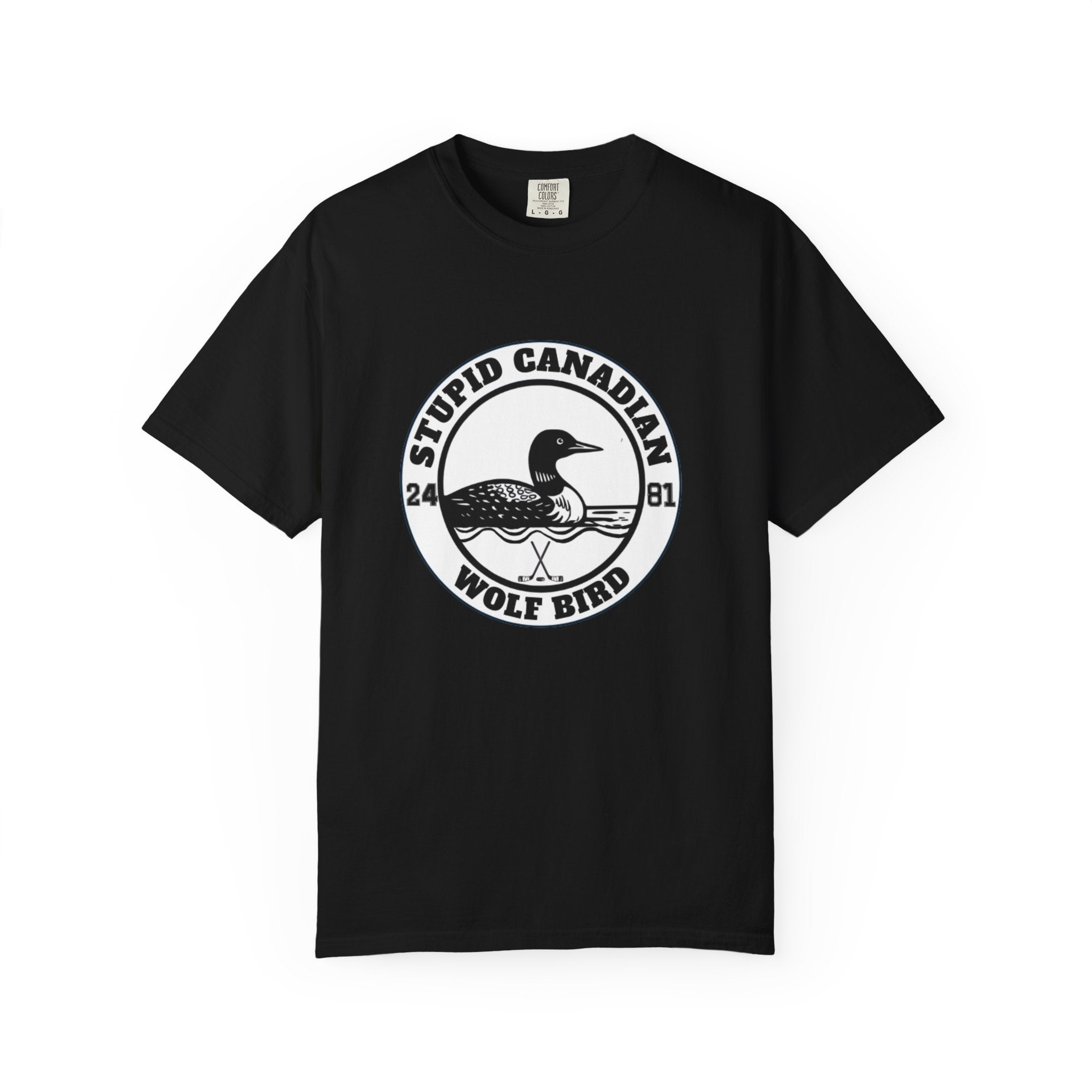 Wolf Bird Graphic Tee | Dry Humor Outdoor Shirt